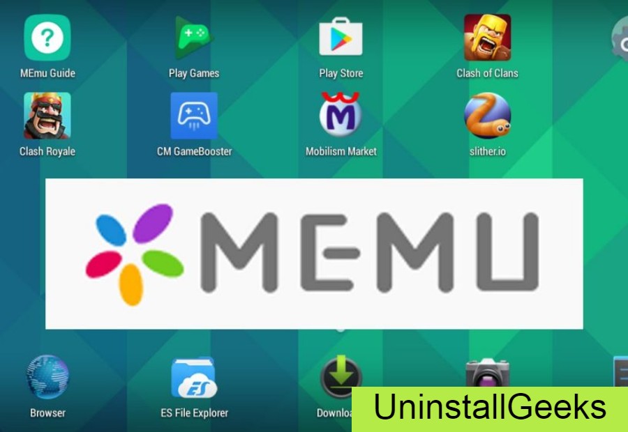 Uninstall Memu Emulator