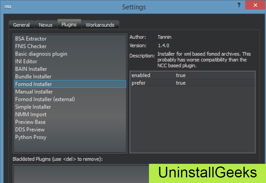 how to uninstall mod organizer 2