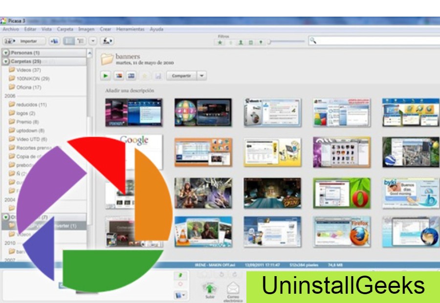 Uninstall Picasa