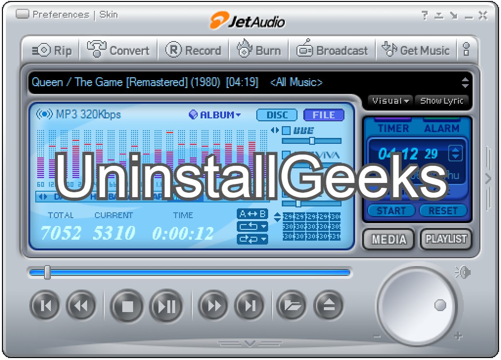 Uninstall Crown JetAudio