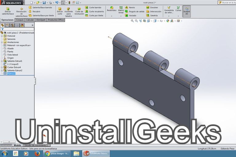 Uninstall Solidworks