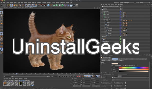 Uninstall Cinema 4D