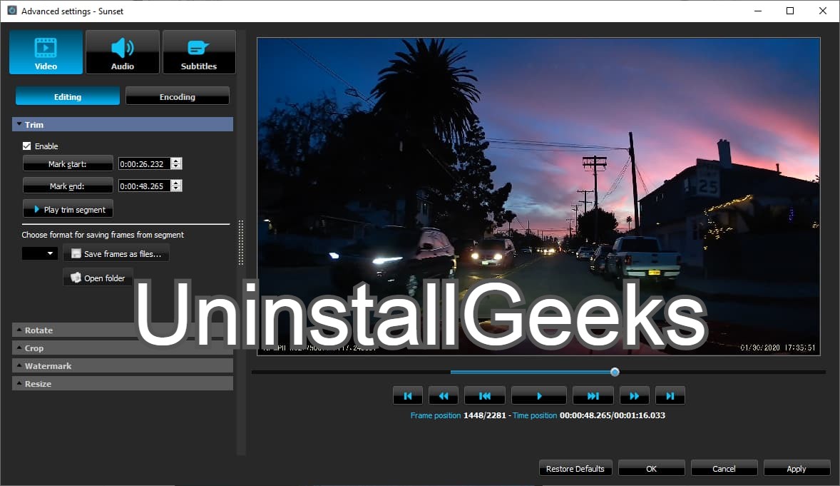 Uninstall DivX