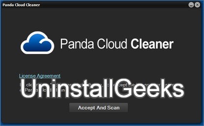 Uninstall Panda Cloud Cleaner