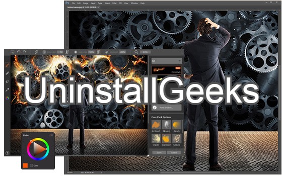 uninstall corel particleshop