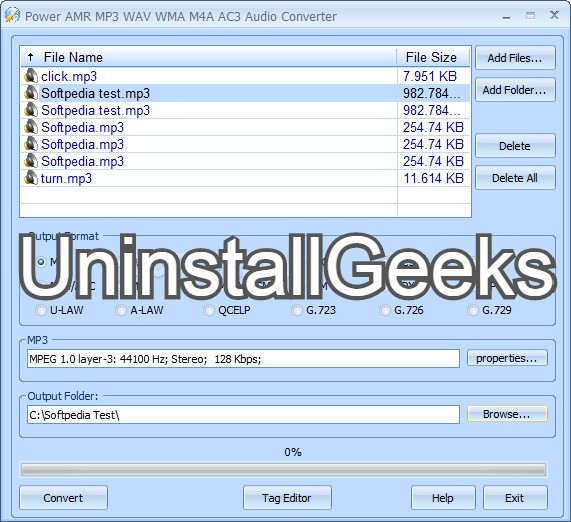 Uninstall Power Audio Converter