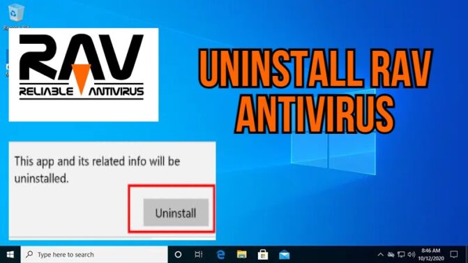 how to delete rav antivirus
